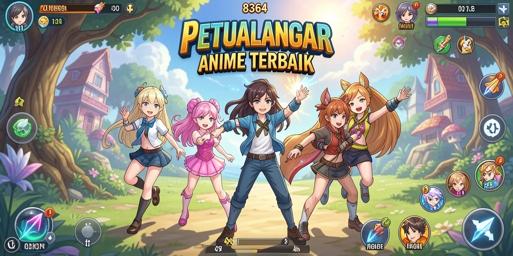 Tampilan menakjubkan dari gameplay 8364 yang penuh aksi.