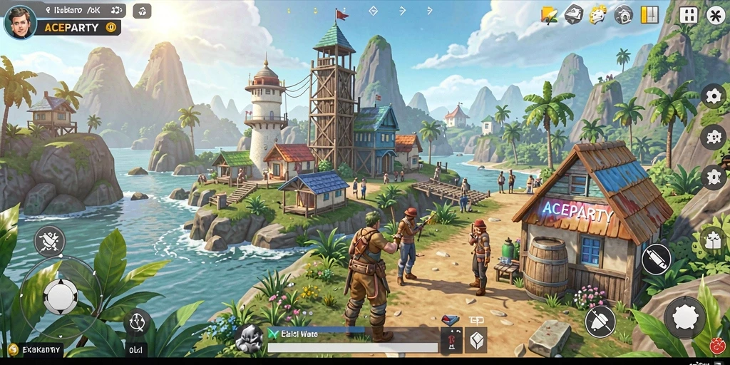 Screenshot menampilkan aksi seru permainan Open World.