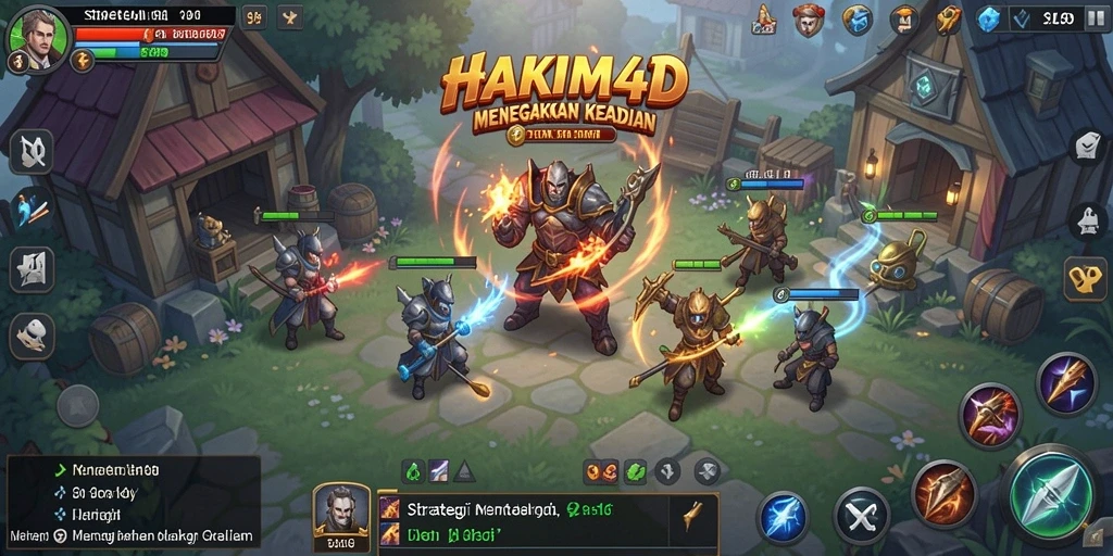 Tampilan gameplay HAKIM4D yang mendebarkan dan menantang.
