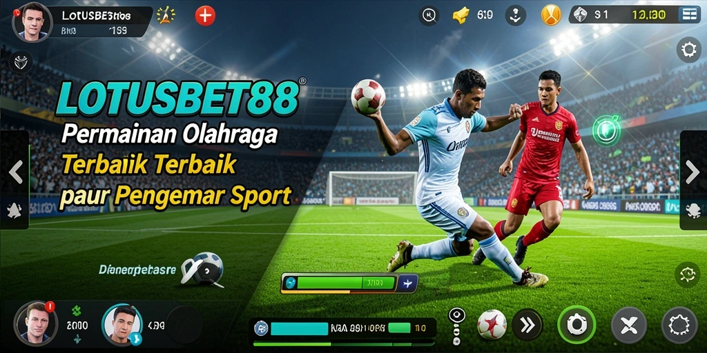 Tampilan gameplay LOTUSBET88 yang seru dan menegangkan saat pertandingan.