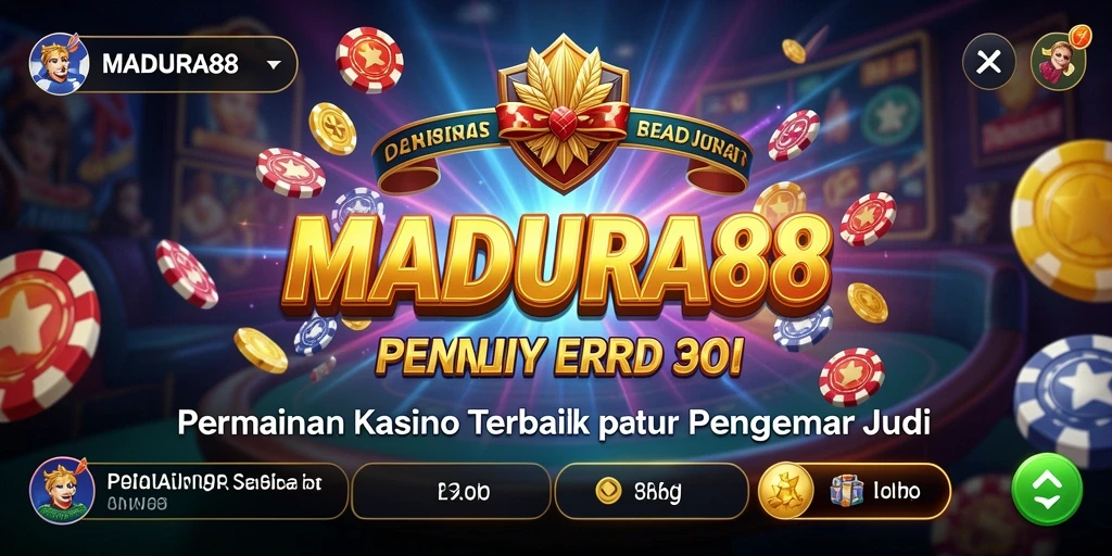 Screenshot MADURA88 menampilkan gameplay Kasino yang seru dan menarik.