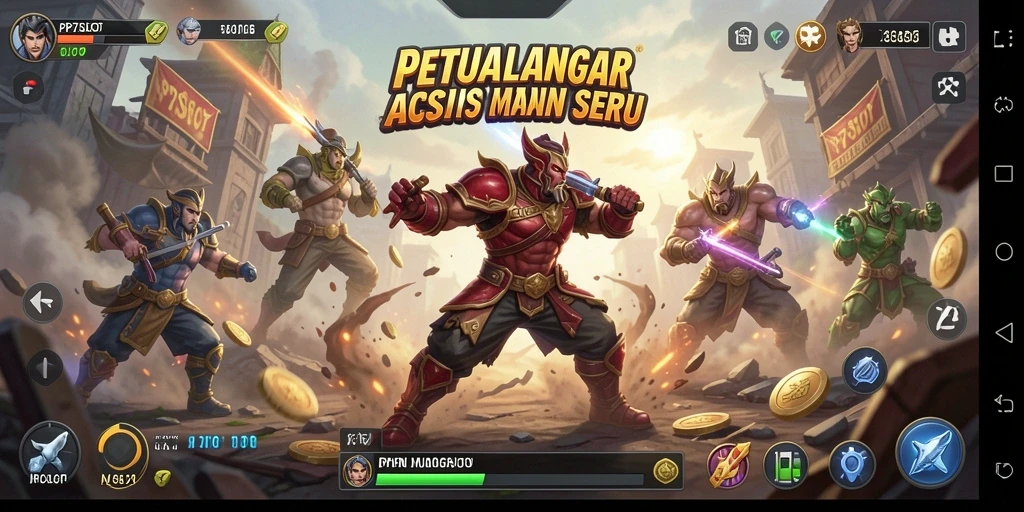 Gameplay PP7SLOT yang seru dan penuh aksi.