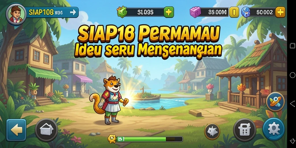 Screenshot gameplay SIAP108 yang menunjukkan karakter beraksi dalam mode Idle.