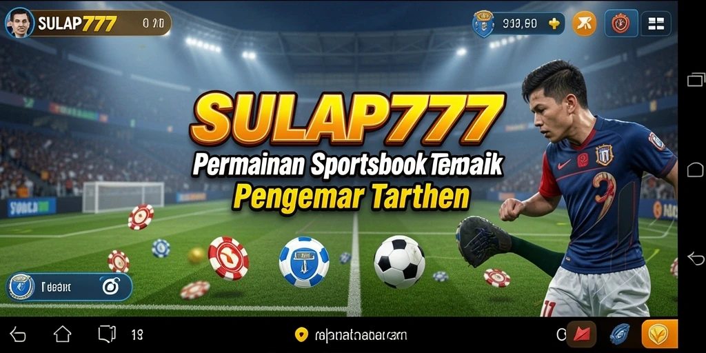 Screenshot gameplay SULAP777 dengan tampilan Sportsbook menarik.