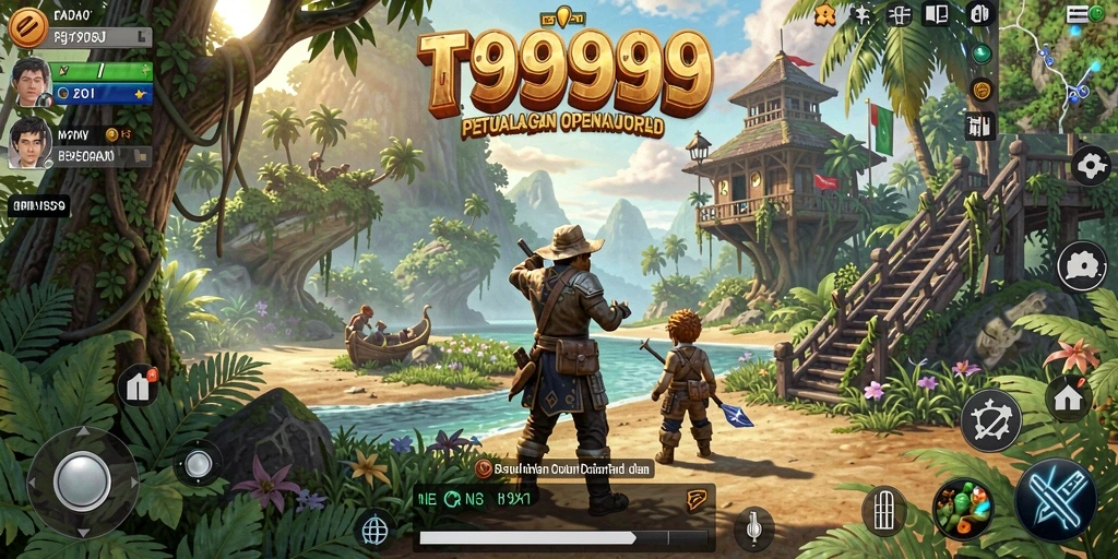 Gameplay T9999 yang mendebarkan dalam dunia Open World.