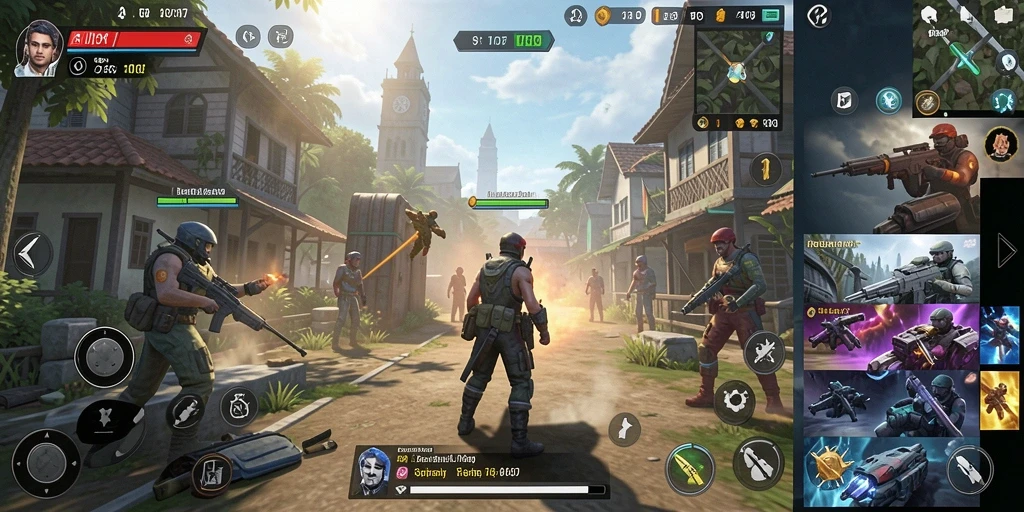 Tampilan layar aplikasi V07 dengan fitur Utility yang lengkap.