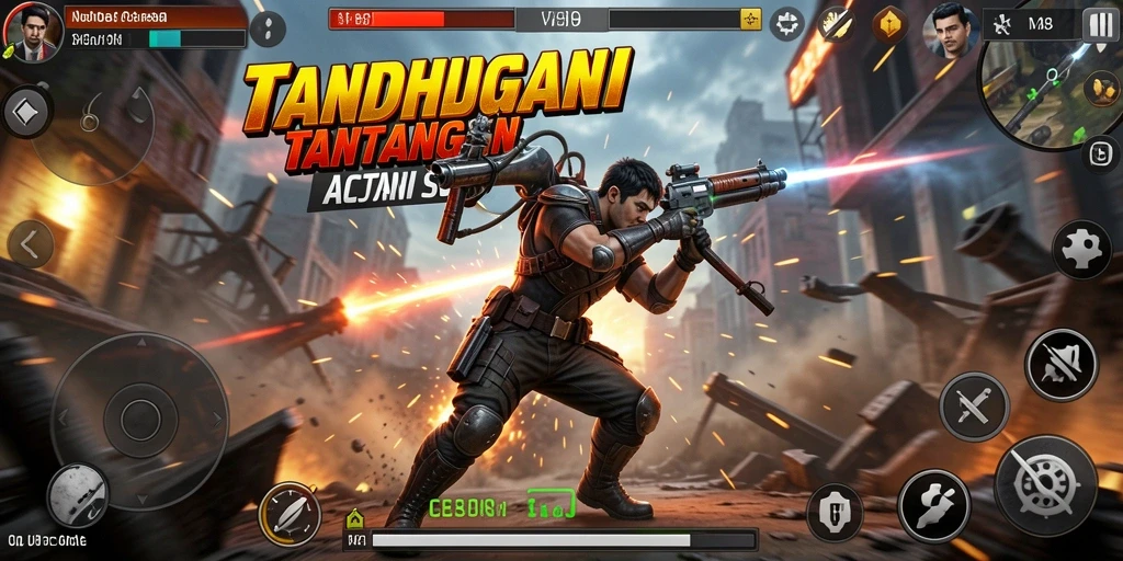 Tampilan menarik dari gameplay V89 yang intens dan mendebarkan.