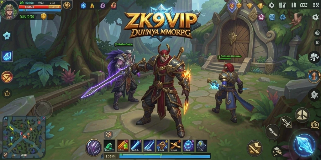 Tampilan gameplay ZK9VIP yang memikat dan penuh aksi.